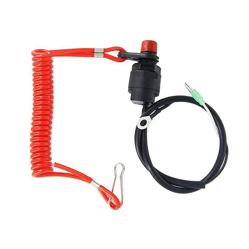 Boat Outboard Engine Motor Kill Stop Switch Emergency Tether Lanyard For Yamaha V528-KILLSTOPSWITCH-766157