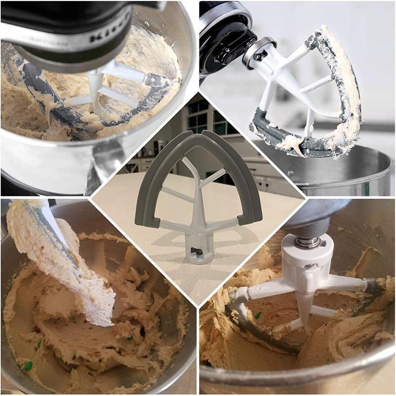 Flex Edge Beater Kitchenaid Attachments For Tilt-Head Stand Mixer Paddle Scraper V528-KITCHENAIDATTACHMENTS-125416