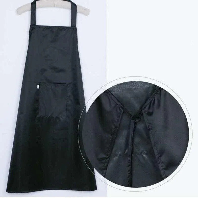Heavy Duty PVC Waterproof Apron for Kitchen Butcher Cleaning 106x68cm - Red V528-KITCHENAPRON-RED-416823