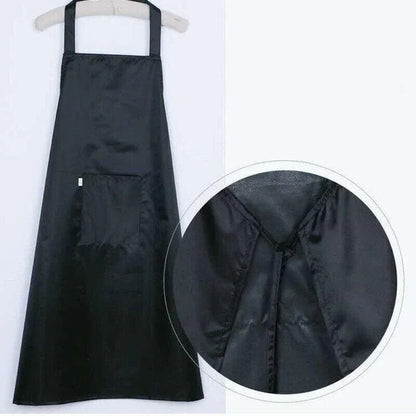 Heavy Duty PVC Waterproof Apron for Kitchen Butcher Cleaning 106x68cm - Red V528-KITCHENAPRON-RED-416823