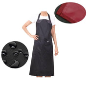 Heavy Duty PVC Waterproof Apron for Kitchen Butcher Cleaning 106x68cm - Red V528-KITCHENAPRON-RED-416823