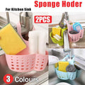 2PCS Kitchen Drain Holder Sponge Sink Storage Rack Basket Organizer Shelf Bathroom - Green V528-KITCHENDRAINBASKET-GREEN-535278