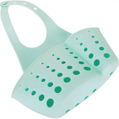 2PCS Kitchen Drain Holder Sponge Sink Storage Rack Basket Organizer Shelf Bathroom - Green V528-KITCHENDRAINBASKET-GREEN-535278