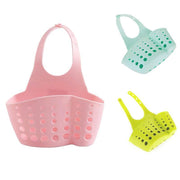 2PCS Kitchen Drain Holder Sponge Sink Storage Rack Basket Organizer Shelf Bathroom - Pink V528-KITCHENDRAINBASKET-PINK-308322