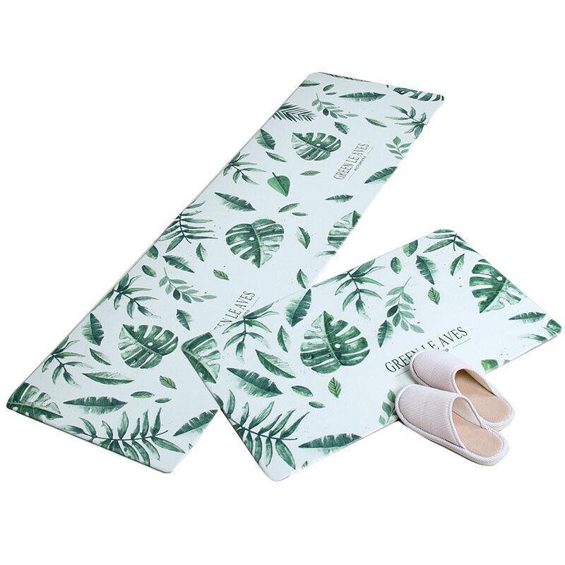 45x180cm Kitchen Mat Non-Slip Waterproof Pvc Floor Rug Carpet Anti-Oil Easy Clean - Kitchen V528-KITCHENMAT-KITCHEN-45-180-990070