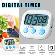 Kitchen Timer with Large LCD Display Screen and Back Mount Countdown Alarm V528-KITCHENTIMER-833910