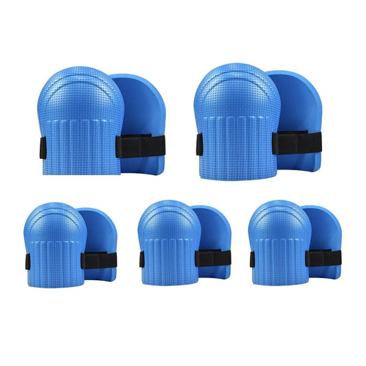 Professional Knee Pads for Construction Flooring Tiling Knee Protection Gear - Blue V528-KNEE-BRACE-5PAIRS-BLUE-692954