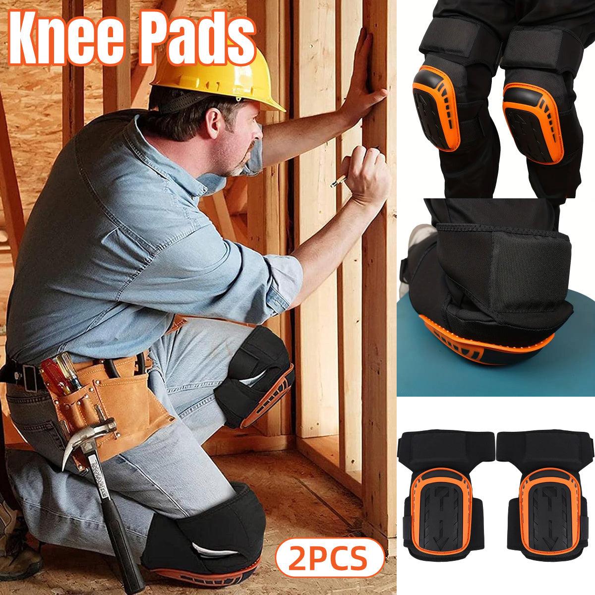 2PCS Motorbike Knee Pads Elbow Pads Bike Rider Protective Gear for Safety V528-KNEE-PADS-ORANGE-711270