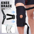Adjustable Double Metal And Hinged Knee Brace Support Protection Arthritis Sport - M V528-KNEEBRACE-M-837862