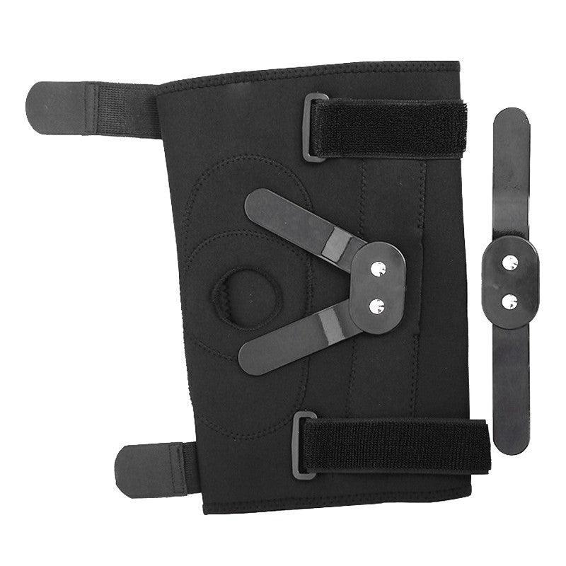 Adjustable Double Metal And Hinged Knee Brace Support Protection Arthritis Sport - M V528-KNEEBRACE-M-837862