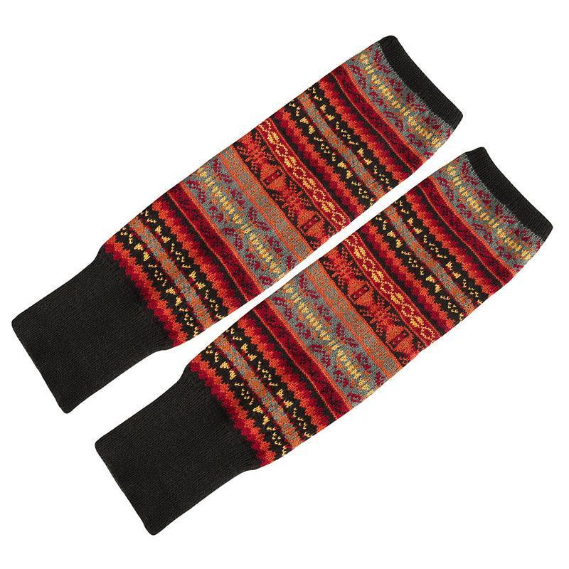 Women Ladies Winter Warm Knit Wool Leg Warmer Woolen Knee Knit Socks Leggings - Khaki V528-KNEEKNITSOCKS-KHAKI-658613