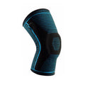 Blue Knee Brace Knee Compression Sleeve Professional Sports Silicone Knee Support - XL V528-KNEESUPPORT-BLUE-L-447517