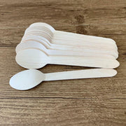 Wooden Cutlery Set Disposable Bamboo Wood Bulk Buy Forks Spoons Knives Party - 100PCS Knives V528-KNIFE-100PCS-6445501