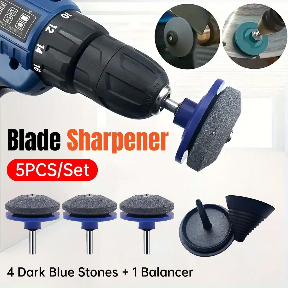 5PCS Lawn Mower Blade Sharpener Wind Powered Balancer Hardware Sharpening Tool V528-KNIFE-SHARPENER-5PCS-663689