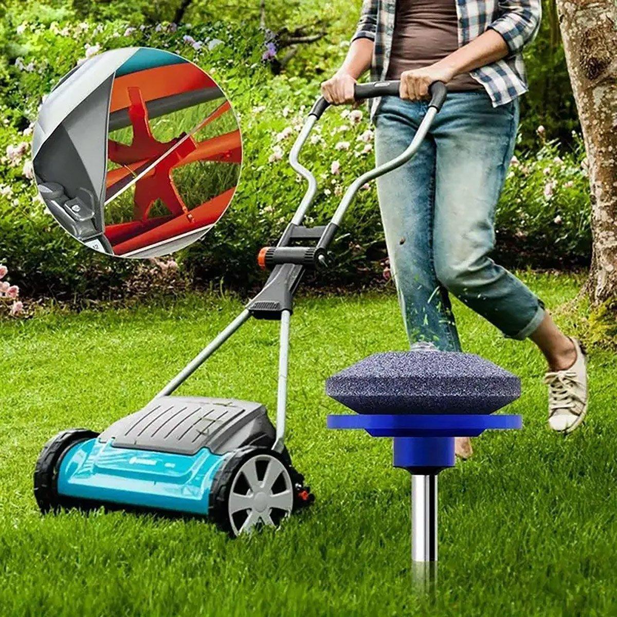 5PCS Lawn Mower Blade Sharpener Wind Powered Balancer Hardware Sharpening Tool V528-KNIFE-SHARPENER-5PCS-663689
