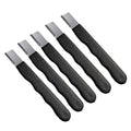 5pcs Handheld Garden Tool Knife Sharpener Quick Pocket Blade Carbide Sharpener - Black V528-KNIFE-SHARPENER-5PCS-BLACK-142954