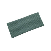 Women Headband Solid Wide Turban Knitted Cotton Hairband Girls Elastic Hair Band - Green V528-KNITTING-GREEN-487580
