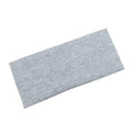 Women Headband Solid Wide Turban Knitted Cotton Hairband Girls Elastic Hair Band - Light Grey V528-KNITTING-GREY-384562