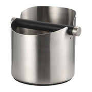 Stainless Steel Coffee Grounds Knock Box Round Tap Bucket for Household Espresso - Black V528-KNOCK-BOX-04-2-122104