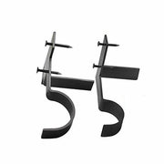 2X Bracket Hang Curtain Rod Holders Single Hook Tap Right Into Window Frame Rod V528-KWIK-HANG-2PCS-655241