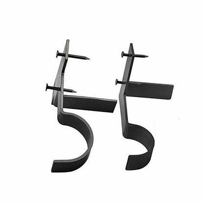 2X Bracket Hang Curtain Rod Holders Single Hook Tap Right Into Window Frame Rod V528-KWIK-HANG-2PCS-655241