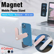 Side Mount Clip Phone Holder for Laptop Adjustable Portable Screen Bracket - Black V528-KZZJ-BLACK-201453