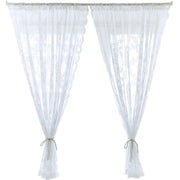 Elegant Lace Curtain Bedroom Window Door Screen Privacy Window Decor - 75*100cm V528-LACE-CURTAINS-75-100-992420