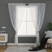 Elegant Lace Curtain Bedroom Window Door Screen Privacy Window Decor - 75*150cm V528-LACE-CURTAINS-75-150-889501