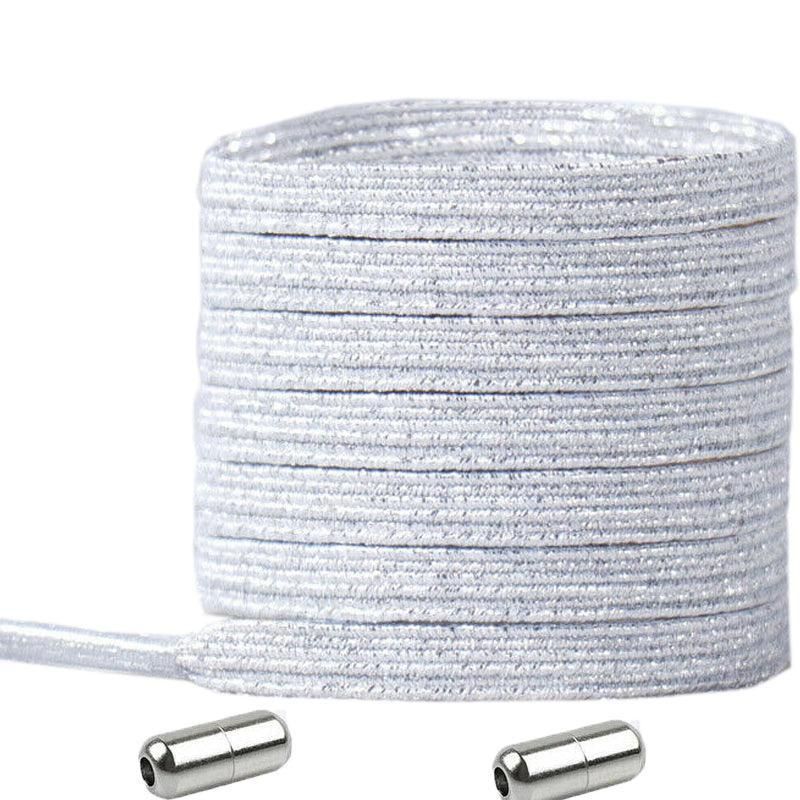 No Tie Locked Elastic Shoelace Shoe Lace Lazy Laces Sneakers Sports - NO.15 Snow V528-LACES-NO-12SNOW-33689