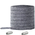 No Tie Locked Elastic Shoelace Shoe Lace Lazy Laces Sneakers Sports - NO.16 Sliver V528-LACES-NO-13SILVER-56734