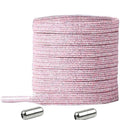 No Tie Locked Elastic Shoelace Shoe Lace Lazy Laces Sneakers Sports - NO.18 Glitter Pink V528-LACES-NO-15GLITTERPINK-74965