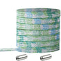 No Tie Locked Elastic Shoelace Shoe Lace Lazy Laces Sneakers Sports - NO.7 Bamboo Green V528-LACES-NO-6BAMBOOGREEN-63648