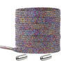 No Tie Locked Elastic Shoelace Shoe Lace Lazy Laces Sneakers Sports - NO.12 Glitter Dark V528-LACES-NO-9GLITTERDARK-93741