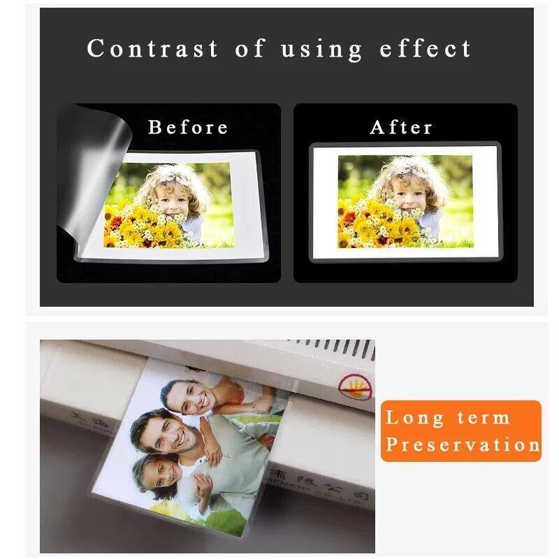 100 Pack A4 Laminator Laminating Pouches Laminate Sheets 80 micron 22x 30.7mm V528-LAMINATESHEETS-100SHEETS-322839