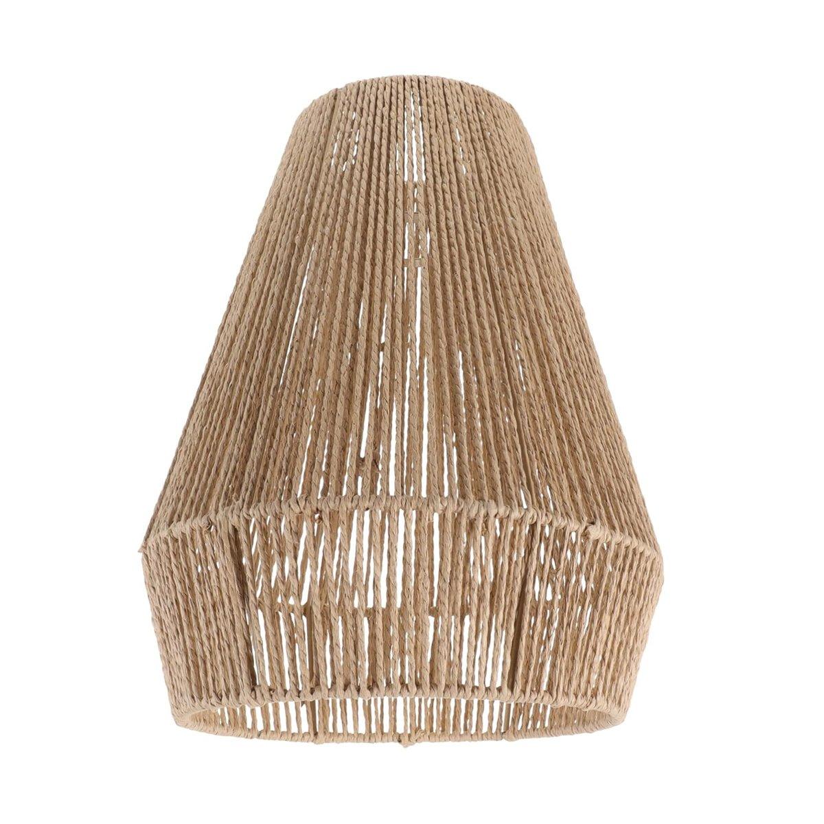 Braided Paper Rope Lampshade Chandelier Hanging Decoration for Lighting Decor V528-LAMPSHADE-020YELLOW-527410