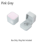 10X Flannel Ring Jewelry Earring Ring Jewelry Boxes Exquisite Gift Organizer - Apricot V528-LANNEL-BOX-10PCS-APRICOT-655724