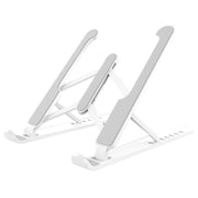 Adjustable Folding Laptop Stand for Desk Portable Tablet Holder Riser Bracket - Black V528-LAPTOPSTAND-BLACK-250049