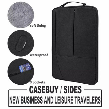 Laptop Sleeve Travel Bag Carry Case For Macbook Air Pro 15.6inch - Dark Grey V528-LAPTOPTRAVELBAG33815