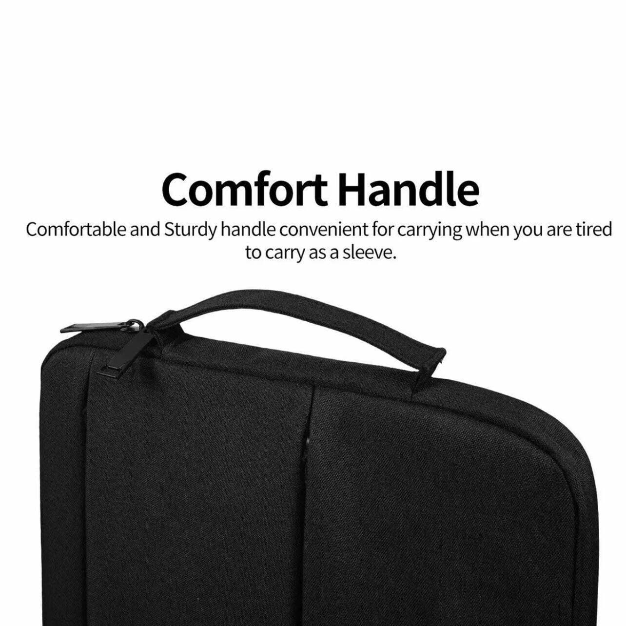 Laptop Sleeve Travel Bag Carry Case For MacBook Air Pro For 12.9"-13.3" - Navy V528-LAPTOPTRAVELBAG74363