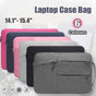 Laptop Sleeve Travel Bag Carry Case For MacBook Air Pro 14.1"-15.4" - Dark Grey V528-LAPTOPTRAVELBAG77254
