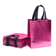 24pcs Laser Non Woven Gift Bags Tote Bags for Party Favor Wedding and Birthday - Rose Red V528-LASER-BAG-24PCS-ROSE-RED-490065