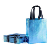 24pcs Laser Non Woven Gift Bags Tote Bags for Party Favor Wedding and Birthday - Rose Red V528-LASER-BAG-24PCS-ROSE-RED-490065
