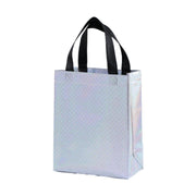 24pcs Laser Non Woven Gift Bags Tote Bags for Party Favor Wedding and Birthday - Rose Red V528-LASER-BAG-24PCS-ROSE-RED-490065