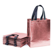 24pcs Laser Non Woven Gift Bags Tote Bags for Party Favor Wedding and Birthday - Rose Red V528-LASER-BAG-24PCS-ROSE-RED-490065