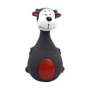 Latex Squeaky Dog Toys Puppy Pet Chew Toys Squeaker Soft and Interactive - White V528-LATESQUEAKYDOG-WHITE-384459