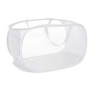 Large Folding Laundry Basket Collapsible Storage Organizer Dirty Clothes Hamper - Pink V528-LAUNDRY-BASKET-PINK-981086