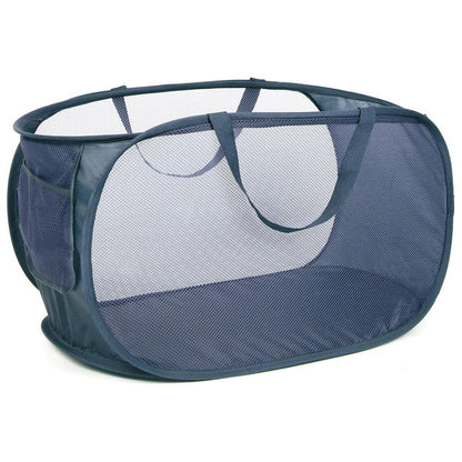 Large Folding Laundry Basket Collapsible Storage Organizer Dirty Clothes Hamper - White V528-LAUNDRY-BASKET-WHITE-692653