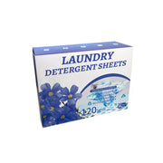 Laundry Tablets Set Portable Cleaning Pods Concentrated for Household Washing - Flax V528-LAUNDRY-POWDER-FLAX-909501