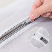 5pcs Zipper Mesh Laundry Bags Set Clothes Washing Organiser for Delicates - Grey V528-LAUNDRYBAG-5PCS-GREY-87988