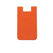 Silicone Phone Card Holder Double Layer Adhesive Wallet with 3M Backing - Grey V528-LAYERSCARDHOLDER-GREY-988763